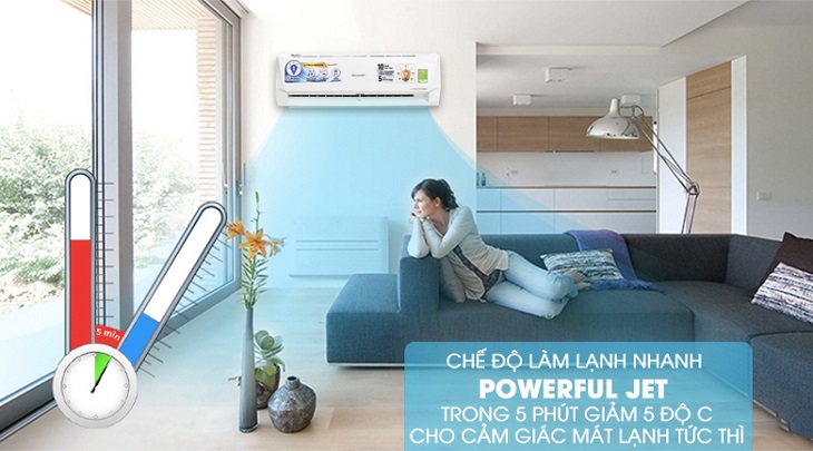chế độ làm lạnh nhanh