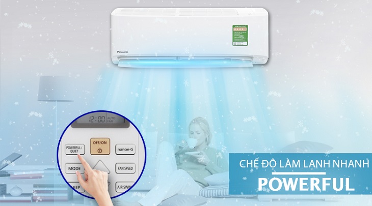 chế độ làm lạnh nhanh