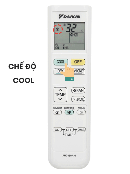 hướng dẫn sử dụng remote Daikin