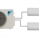 Hệ thống máy lạnh Daikin Multi S MKC50RVMV kết nối 2 dàn lạnh CTKC25RVMV chính hãng tại Điện máy Đông Sapa