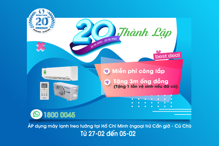 Lắp máy lạnh gần Lê Quý Đôn / Hòa Hưng — Đông Sapa khảo sát gần nhà
