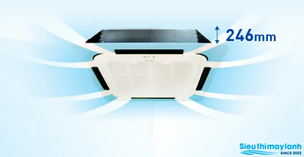 Máy lạnh âm trần Daikin FCC60AV1V 2.5 HP - tính năng nổi bật