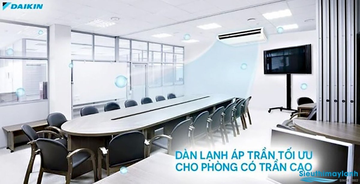 Máy lạnh áp trần Daikin FHFC50EV1 2.0 HP - tính năng nổi bật