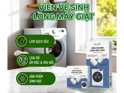 Viên vệ sinh lồng máy giặt Pine Care (hộp 1 viên)
