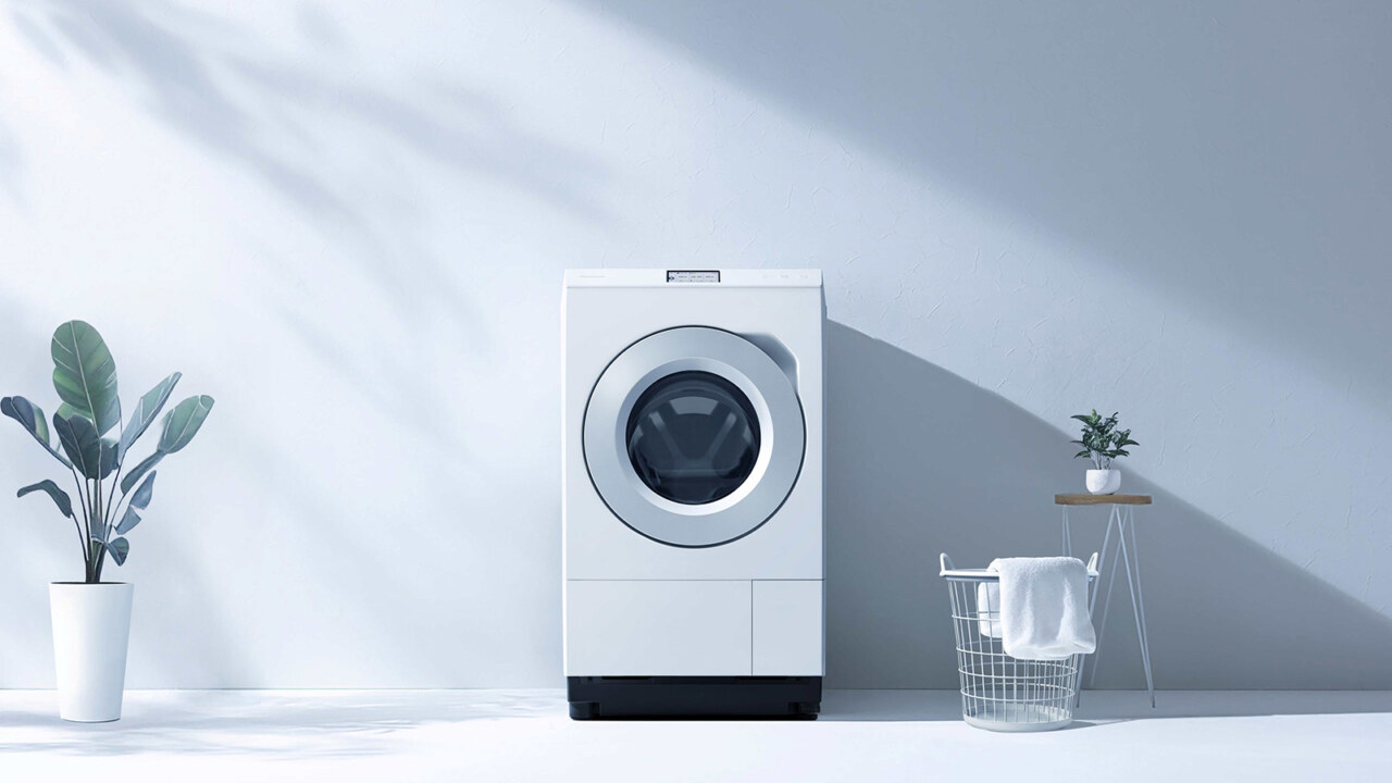 Máy giặt sấy Panasonic heat pump với bộ tách bụi cyclone