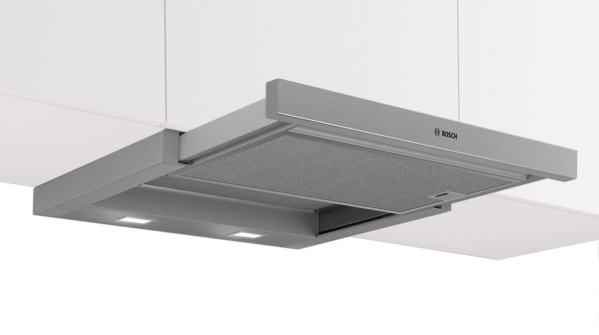 Máy hút mùi Bosch âm tủ DFS067A51B lắp trong tủ bếp trên