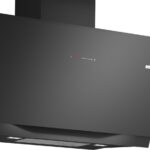 Máy hút mùi Bosch Serie 8 DWK91LT60 áp tường kính đen 90 cm