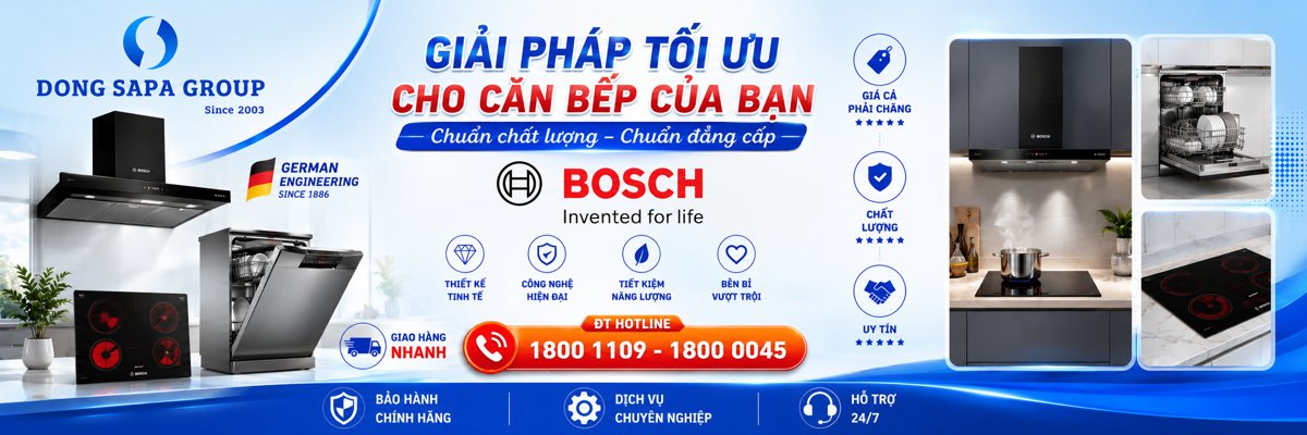 So sánh máy rửa bát Bosch Serie 4 và Serie 6 chính hãng tại Điện máy Đông Sapa